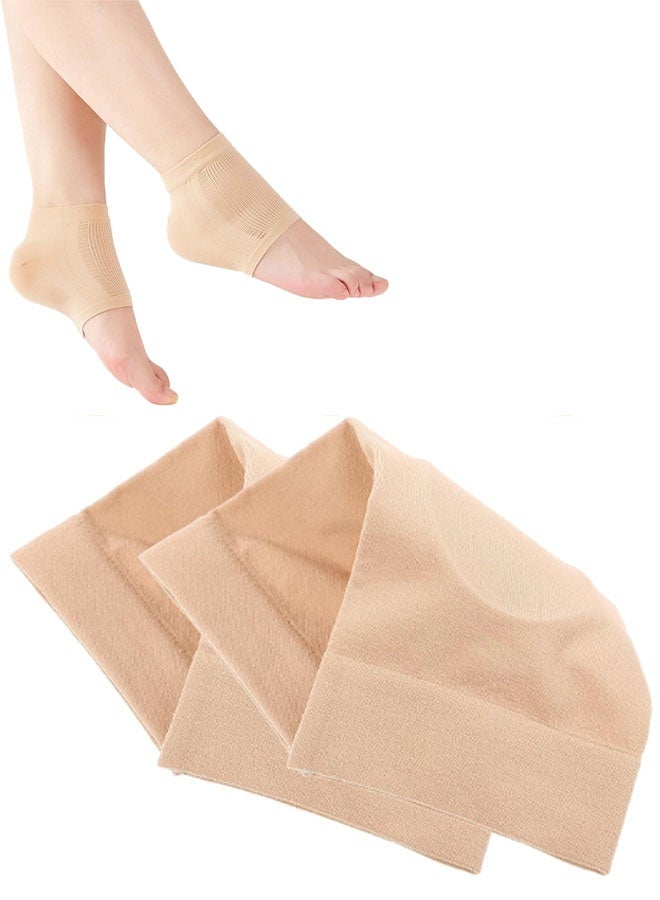 زوج واحد من أكمام دعم وتر أخيل، كم ضغط مبطن لتخفيف التهاب وتر أخيل وكعب هاغلوند، جوارب جل للكعب وواقيات للكعب لتخفيف التهاب الجراب - Image 1